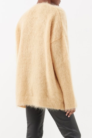 Kid Mohair Trui - Beige