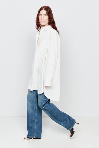 Oversized Blouse - Wit