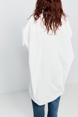 Oversized Blouse - Wit