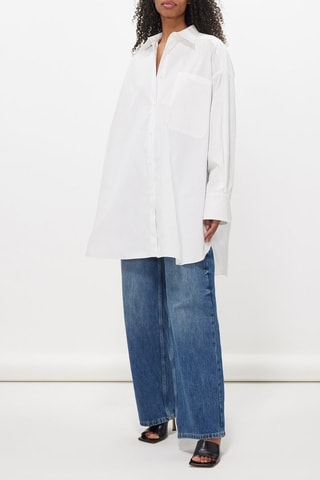 Oversized Blouse - Wit