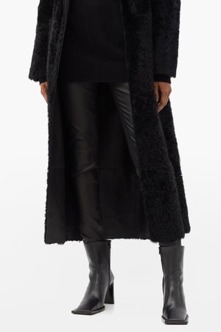 Leren Legging - Zwart