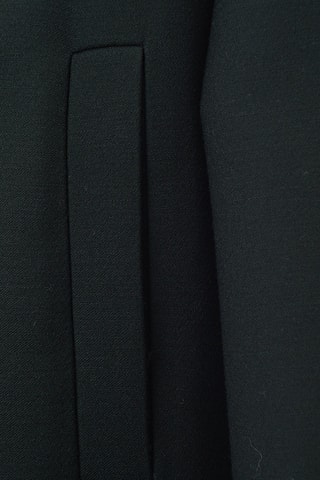 Mohair en Scheerwollen Jas - Donkergroen