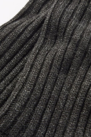 Wollen en Kasjmier Kousen - Zwart