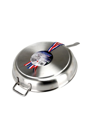 Poêle en acier inoxydable Horeca W - 34 cm