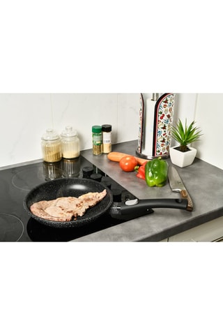 Poêle revêtement Greblon® C3 manche amovible - 20 cm