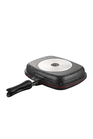 Double poêle gril - 30 x 23,5 cm