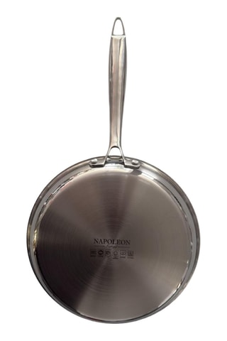 Crêpière en acier inoxydable - 24 cm