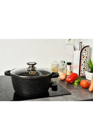 Faitout haut revêtement Greblon® C3 - 28 cm