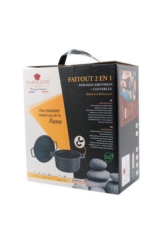 Faitout 2-en-1 20 cm