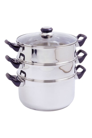 Cuit vapeur en acier inoxydable Essential - 24 cm