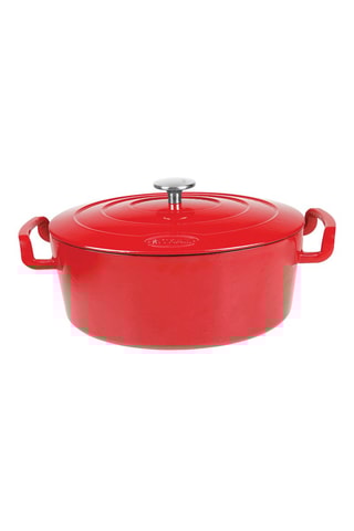 Cocotte ovale en fonte d'acier émaillée Sitrabella - 6,5 l - 31 cm