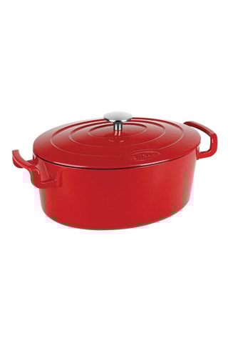 Cocotte ovale en fonte d'acier émaillée Sitrabella - 6,5 l - 31 cm
