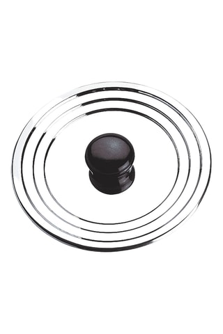 3 couvercles universels en acier inoxydable - 16, 18 et 20 cm