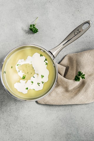 Casserole en acier inoxydable - 16 cm