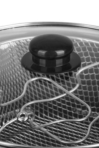 Friteuse avec couvercle et passoire Essential - 26 cm