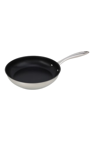 Wok en acier inoxydable Classic - 24 cm