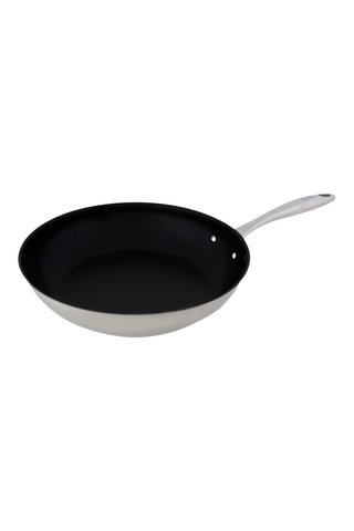 Wok en acier inoxydable Classic - 28 cm