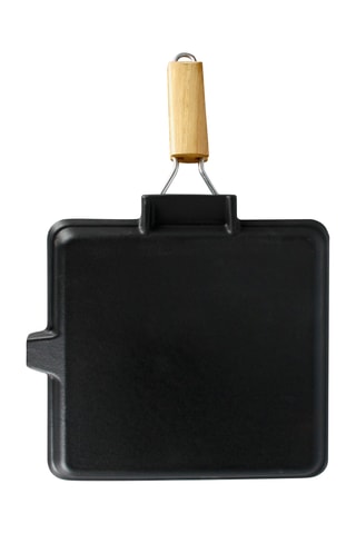 Gril en fonte d'acier émaillée Traidfonte - 24 x 24 cm