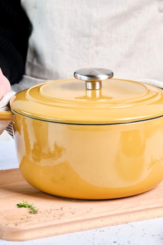 Faitout en fonte émaillée Billiet - 32 x 17 x 25 cm