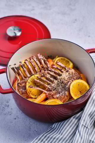 Faitout en fonte émaillée Billiet - 37 x 18 x 29 cm