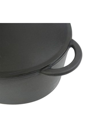 Cocotte ovale fonte d’acier émaillée Gourmet - 37 cm - 9 l