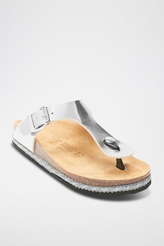 Slippers Blanca - Zilverkleurig