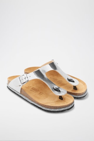 Slippers Blanca - Zilverkleurig