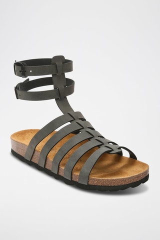 Romeinse Sandalen Anita - Grijs