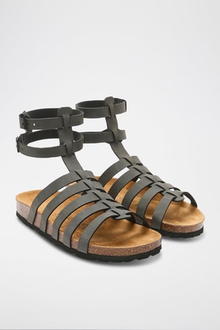 Romeinse Sandalen Anita - Grijs