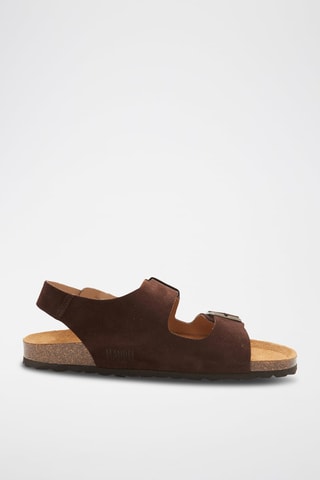 Leren Sandalen Carlos - Donkerbruin
