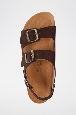 Leren Sandalen Carlos - Donkerbruin