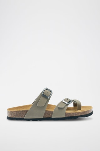 Nubuck Muiltjes Daria - Grijs