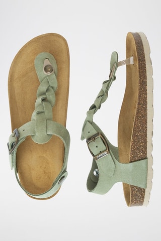 Nubuck Sandalen Aida - Groen