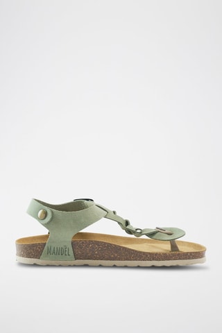 Nubuck Sandalen Aida - Groen