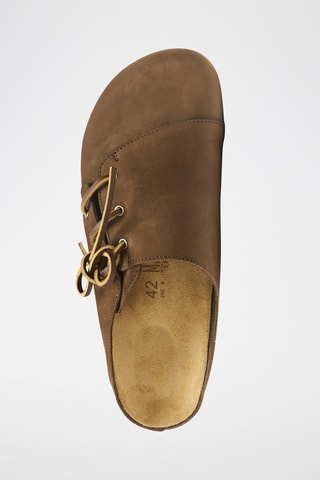 Leren Clogs Ester - Bruin