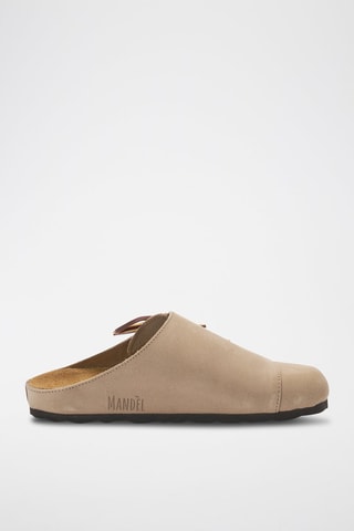 Nubuck Clogs Ester - Taupe
