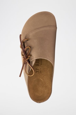Nubuck Clogs Ester - Taupe