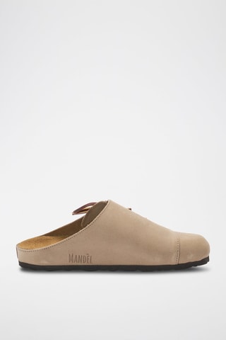 Nubuck Clogs Ester - Taupe