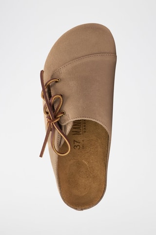 Nubuck Clogs Ester - Taupe