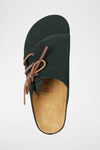 Nubuck Clogs Ester - Zwart