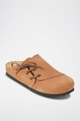 Leren Muiltjes Ester Bruin