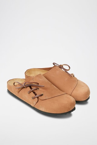 Leren Muiltjes Ester Bruin