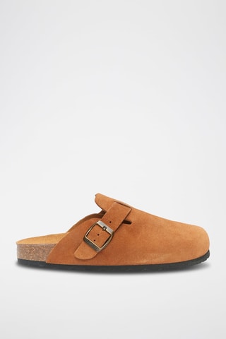 Leren Clogs Noe - Lichtbruin