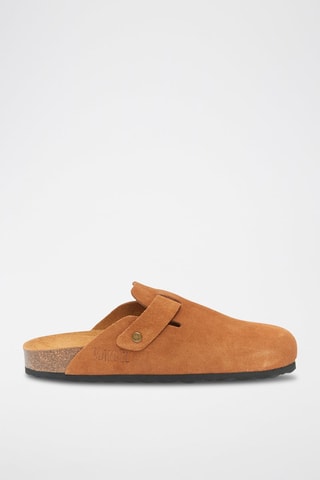 Leren Clogs Noe - Lichtbruin