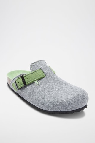 Clogs Noe Gemêleerd Lichtgrijs 