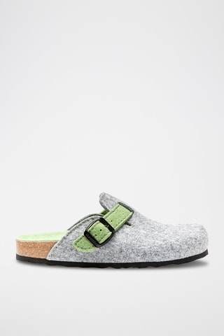 Clogs Noe Gemêleerd Lichtgrijs 