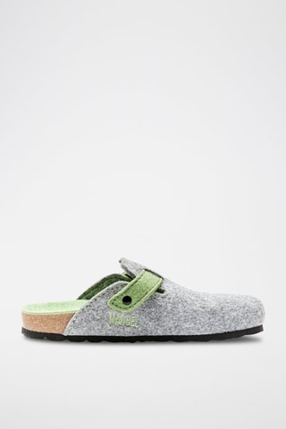 Clogs Noe Gemêleerd Lichtgrijs 