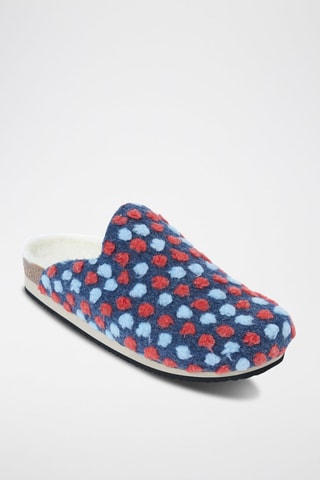 Pantoffels Angel Marineblauw