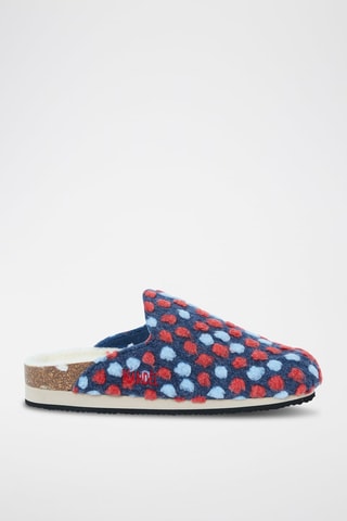 Pantoffels Angel Marineblauw