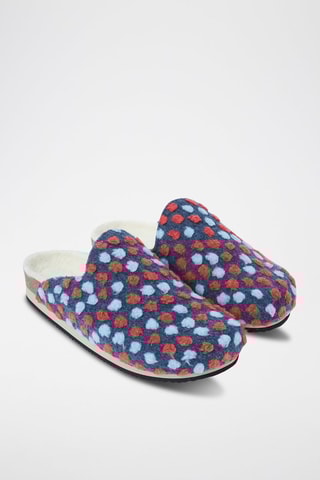 Pantoffels Angel Marineblauw